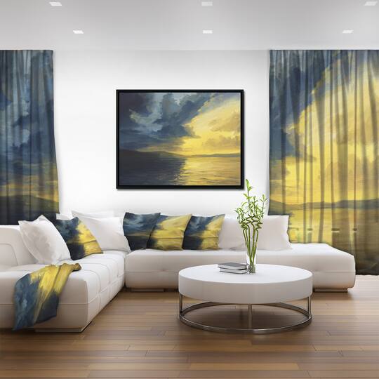 Designart - Sunset of Light and Shadows